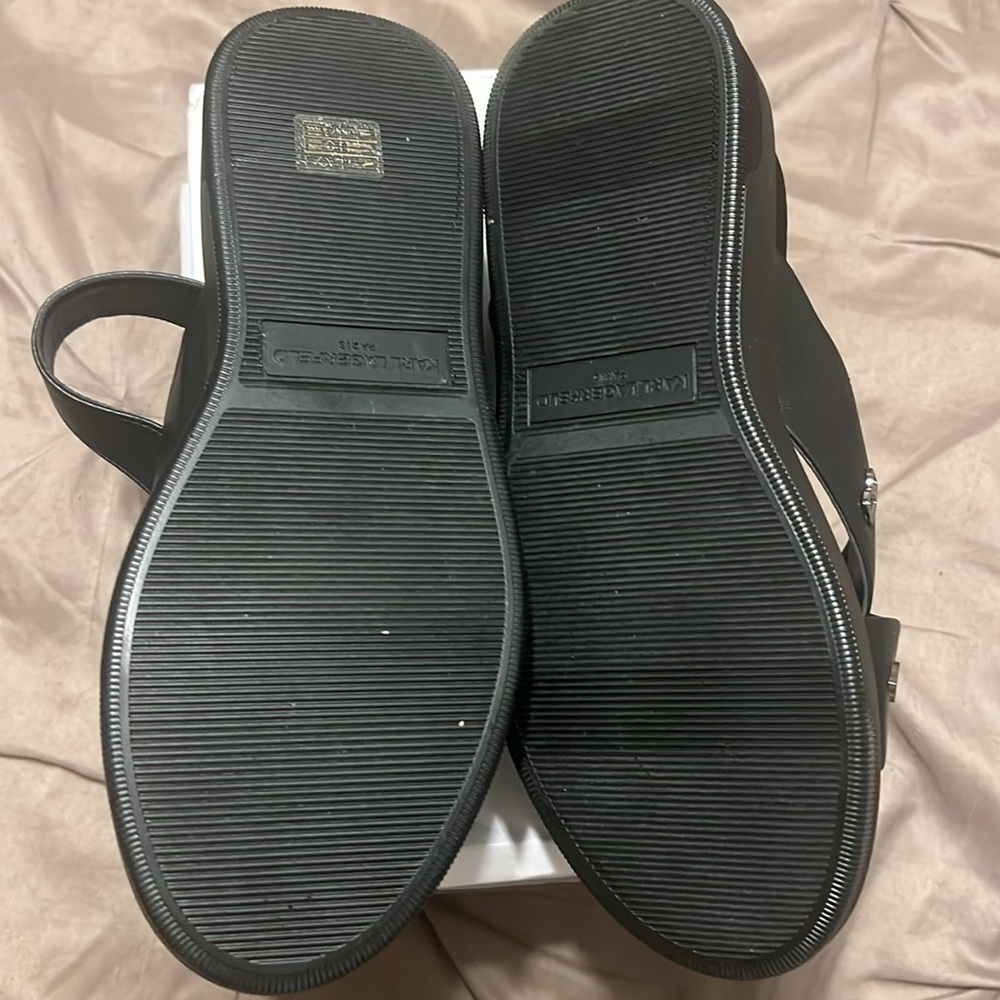 BN Karl Lagerfeld platform Sandals - Picture 5 of 11